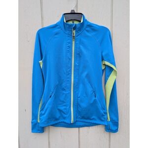 Lucy Activewear Jacket Full Zip Athletic Running Track Jacket XS at leisure wear
